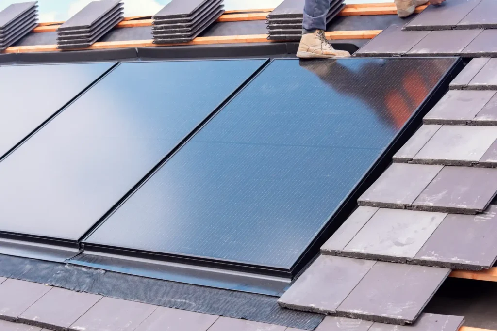 solar panel installation